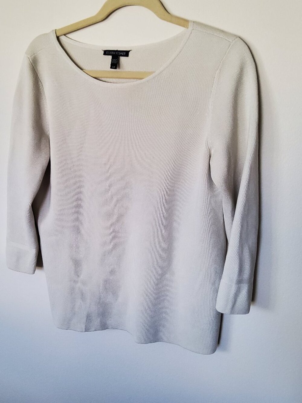 Eileen Fisher Creme Sweater size SP